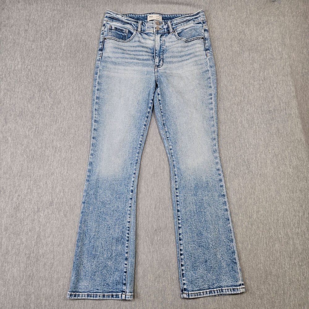 BKE Jeans Womens 31x32 (31x32) Parker High Rise Bootcut Light Wash Blue